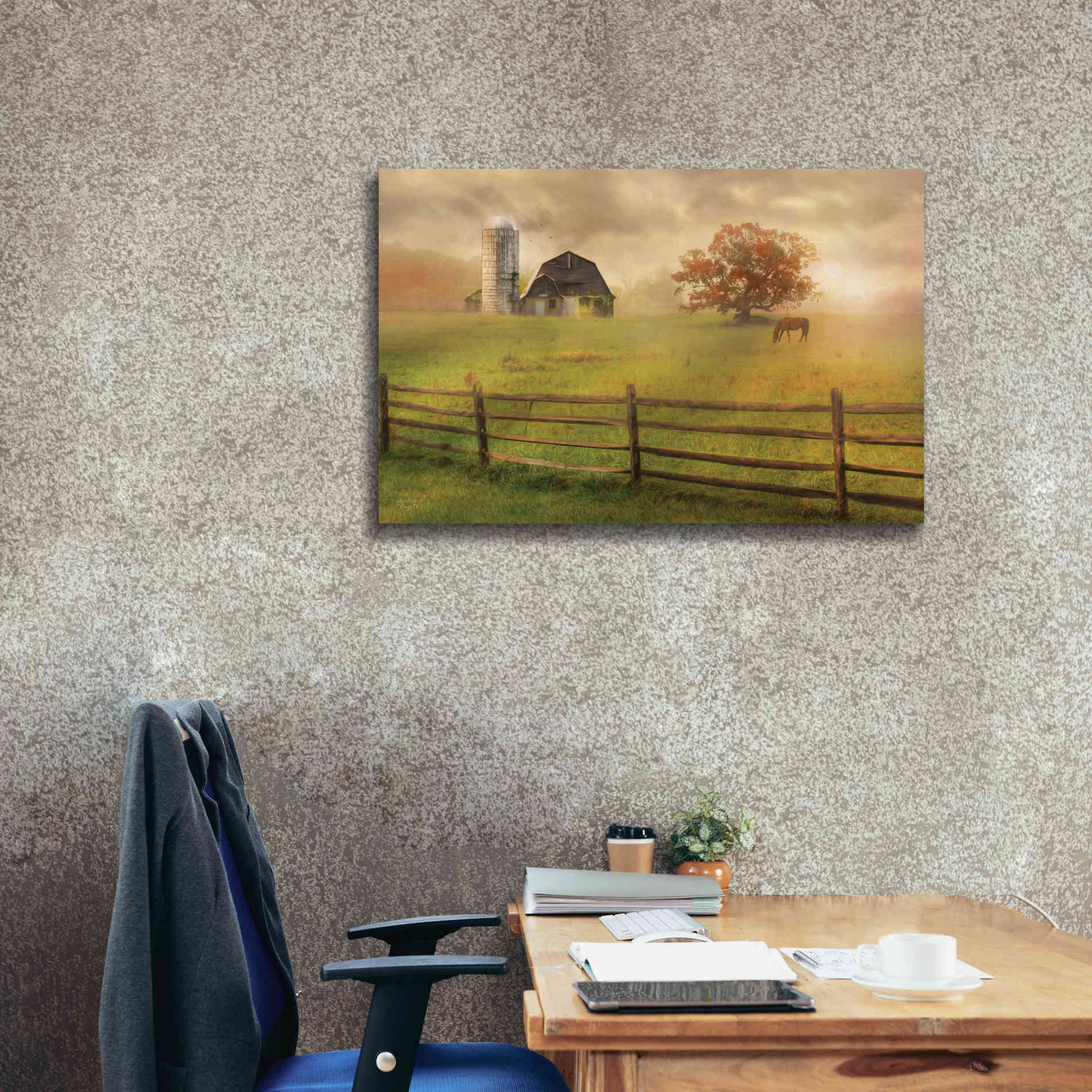 'Graze On' by Lori Deiter, Canvas Wall Art,40 x 26
