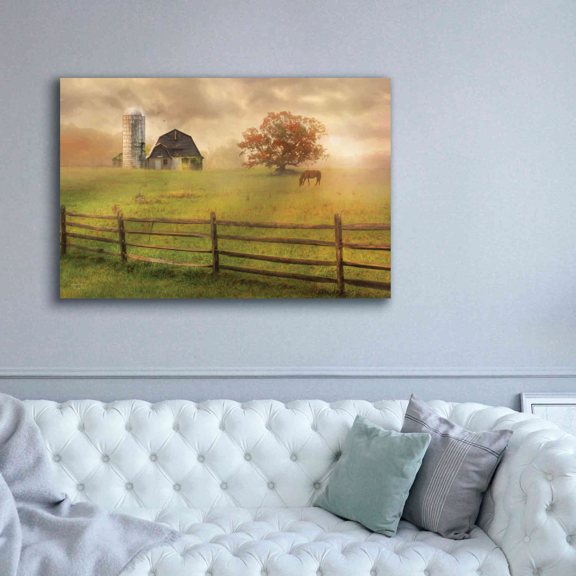 'Graze On' by Lori Deiter, Canvas Wall Art,60 x 40