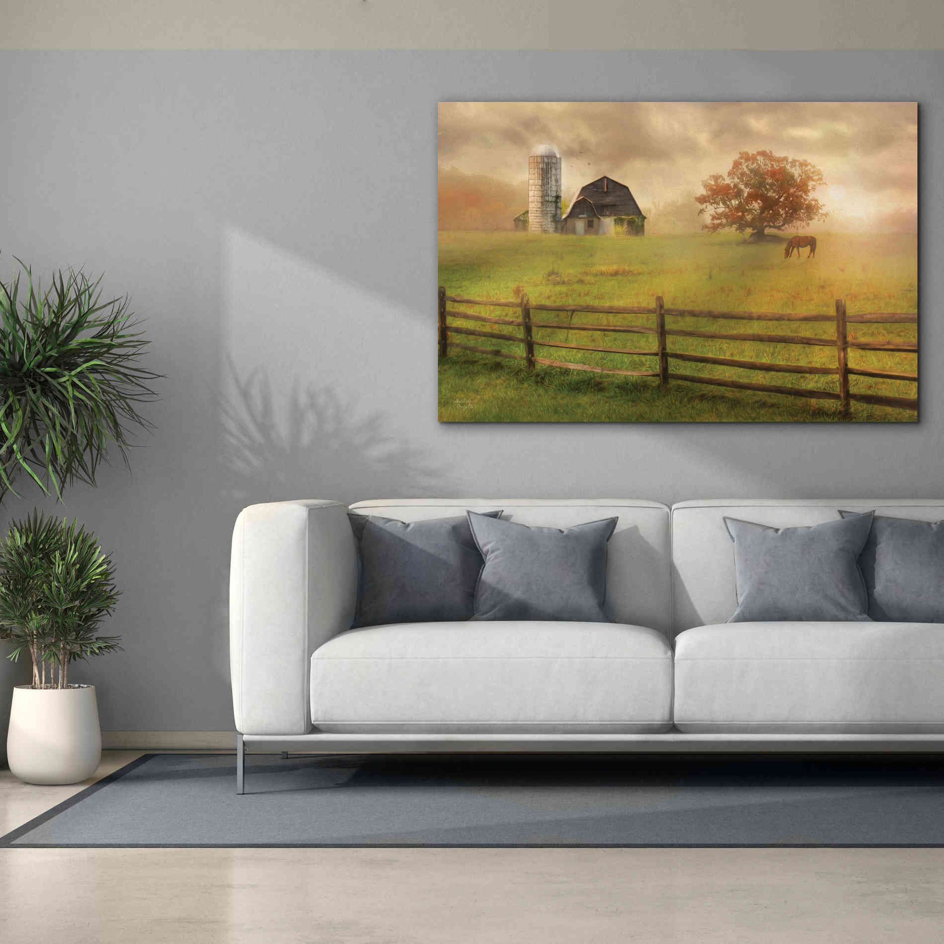 'Graze On' by Lori Deiter, Canvas Wall Art,60 x 40