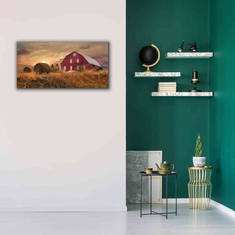 Image of 'Bedford County Sunset' by Lori Deiter, Canvas Wall Art,40 x 20