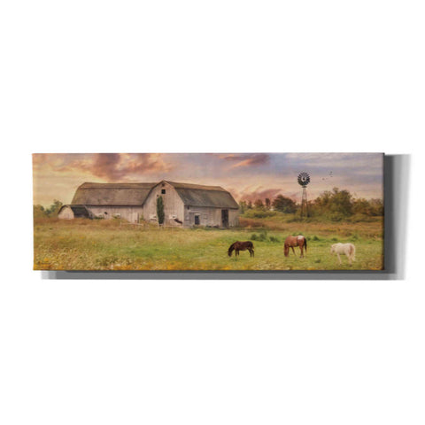 Image of 'Clayton Barnyard' by Lori Deiter, Canvas Wall Art