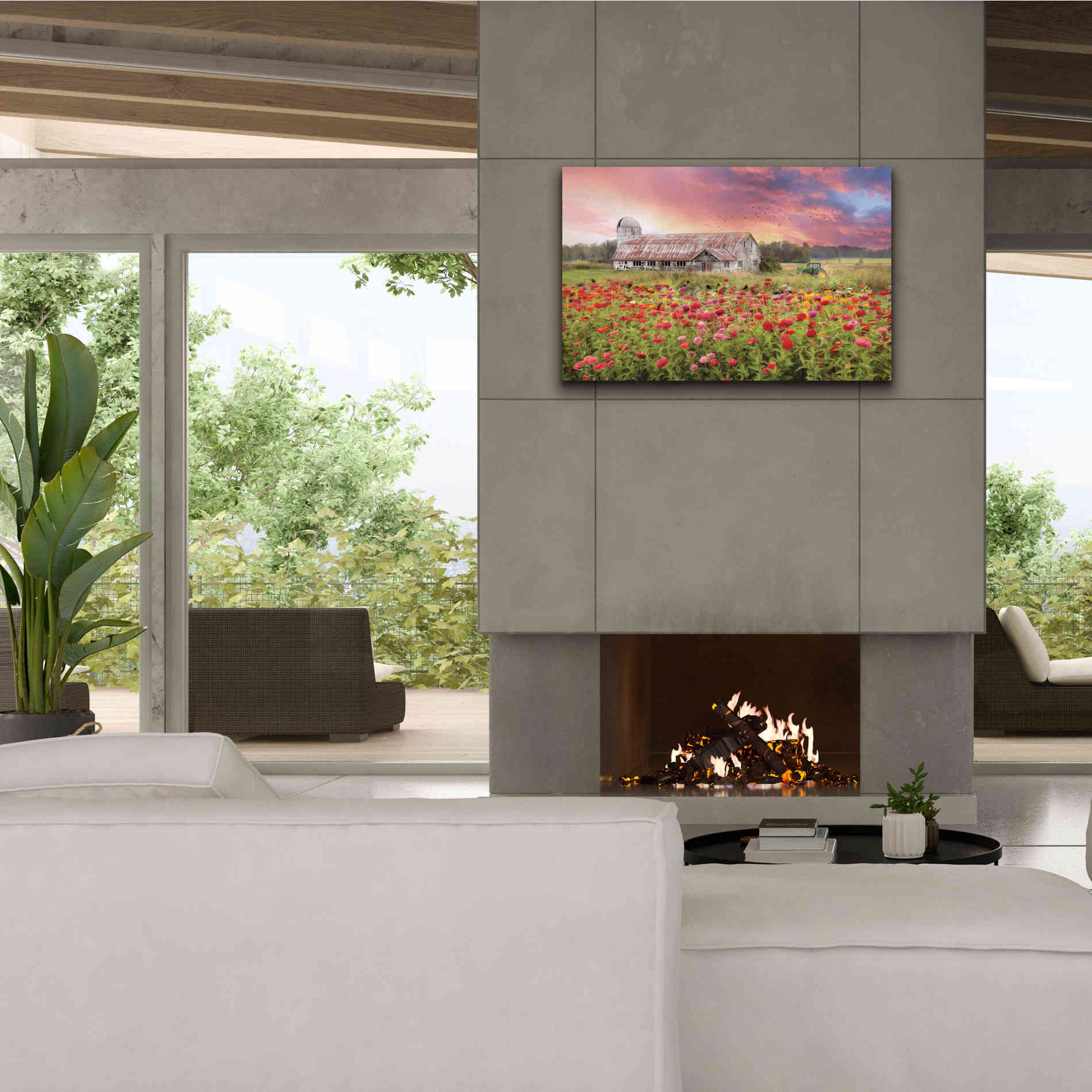'Vermont Colors' by Lori Deiter, Canvas Wall Art,40 x 26