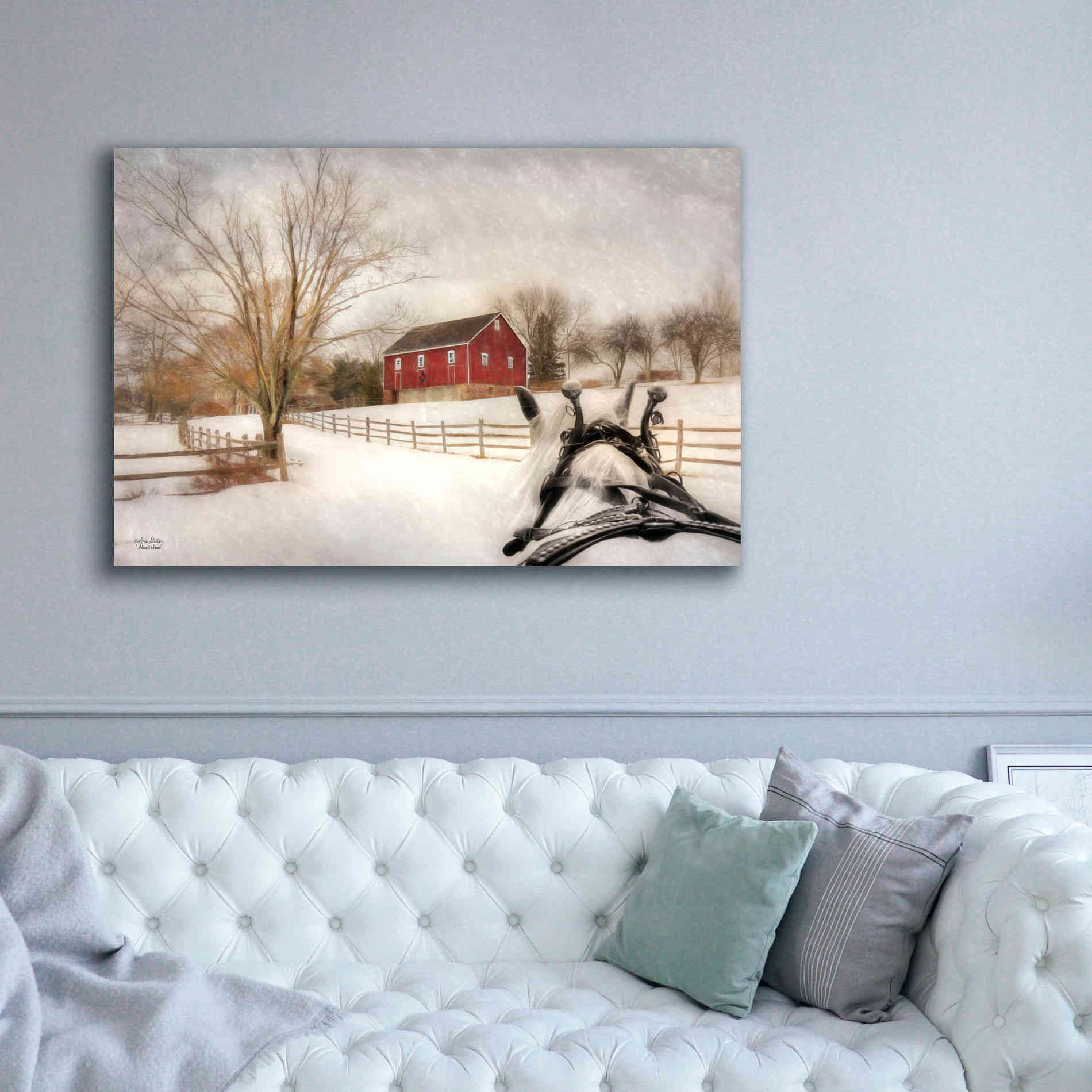 'Almost Home' by Lori Deiter, Canvas Wall Art,60 x 40