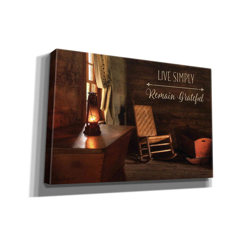 Image of 'Live Simply' by Lori Deiter, Canvas Wall Art
