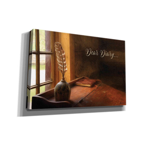 Image of 'Dear Diary' by Lori Deiter, Canvas Wall Art