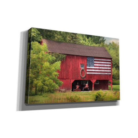 Image of 'Patriotic Farmer' by Lori Deiter, Canvas Wall Art