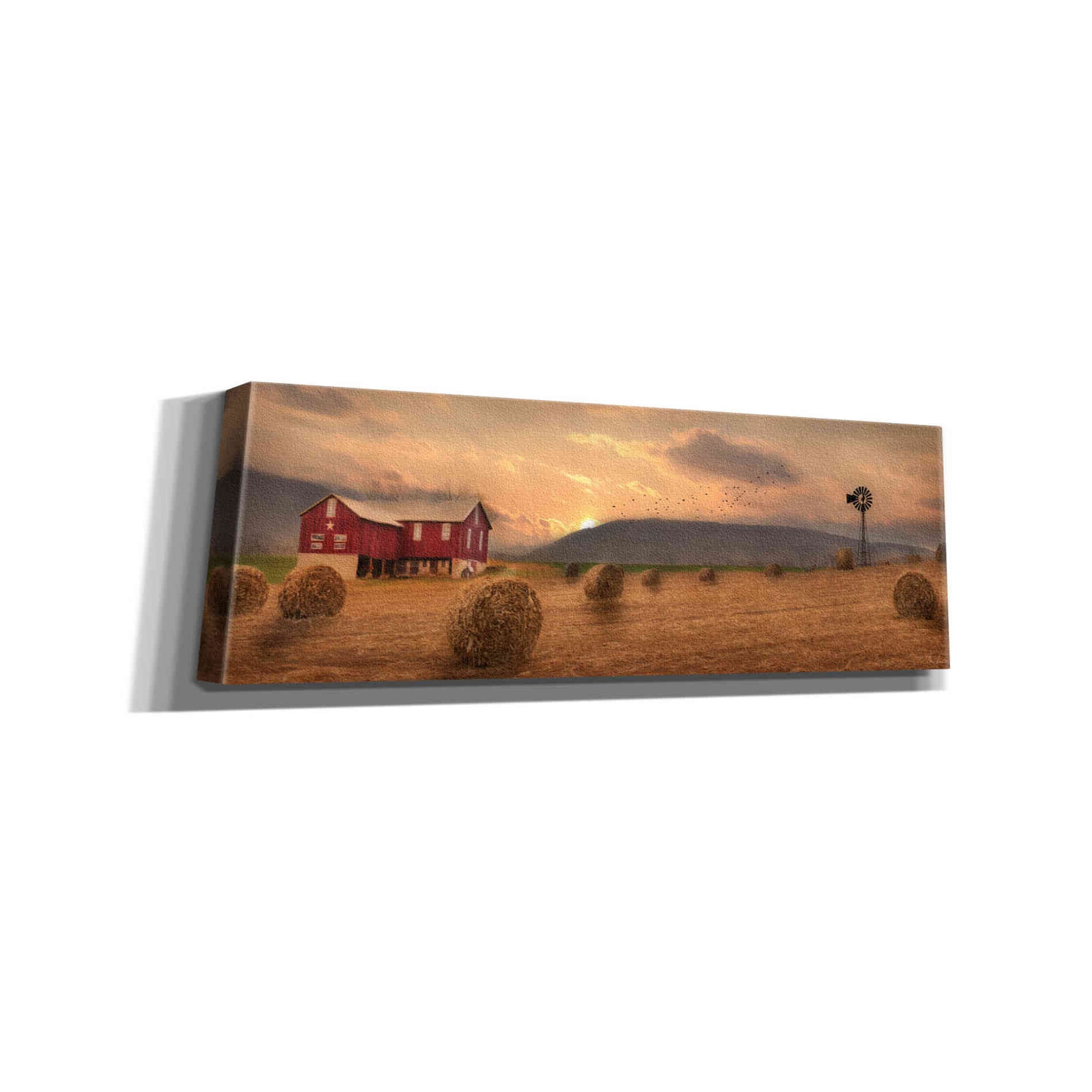 'Workin' the Farm' by Lori Deiter, Canvas Wall Art
