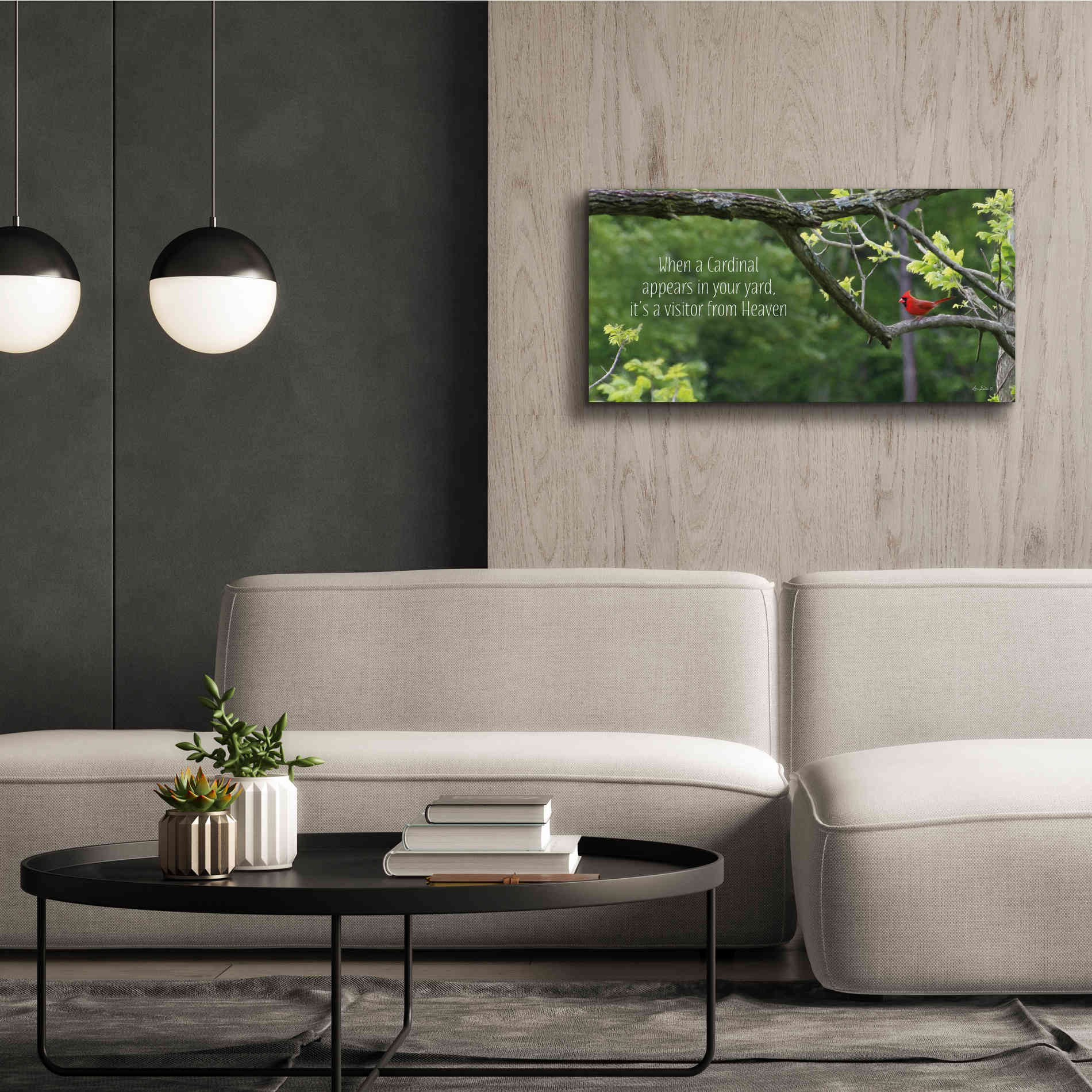 'Visitor from Heaven' by Lori Deiter, Canvas Wall Art,40 x 20