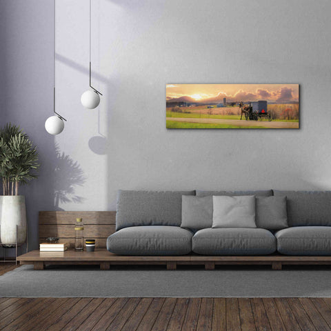 Image of 'Evening Cruise' by Lori Deiter, Canvas Wall Art,60 x 20