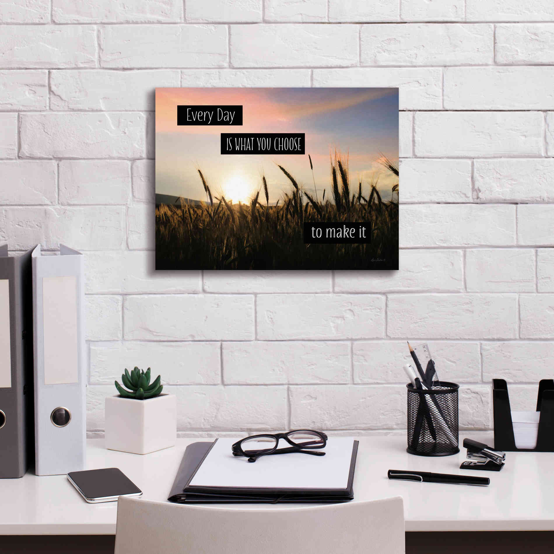 'Every Day' by Lori Deiter, Canvas Wall Art,16 x 12