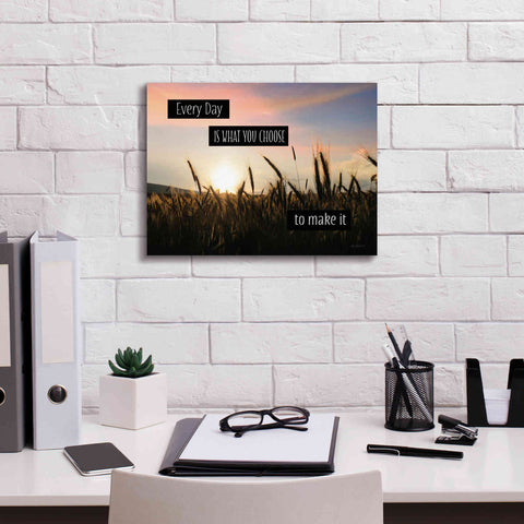 Image of 'Every Day' by Lori Deiter, Canvas Wall Art,16 x 12
