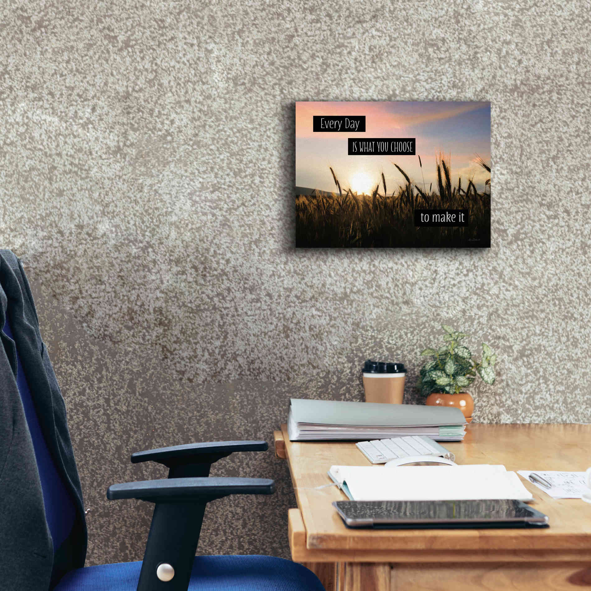 'Every Day' by Lori Deiter, Canvas Wall Art,16 x 12