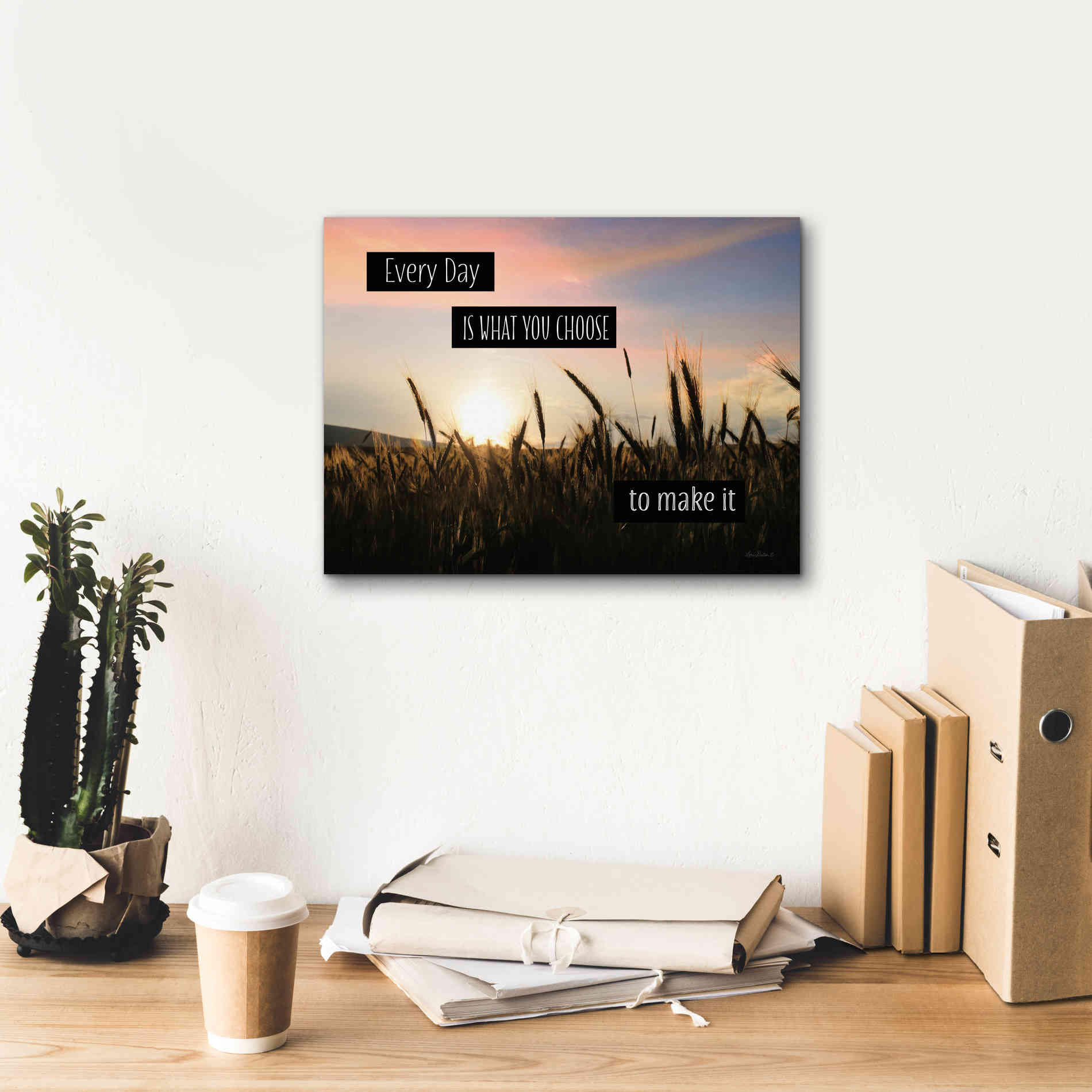 'Every Day' by Lori Deiter, Canvas Wall Art,16 x 12