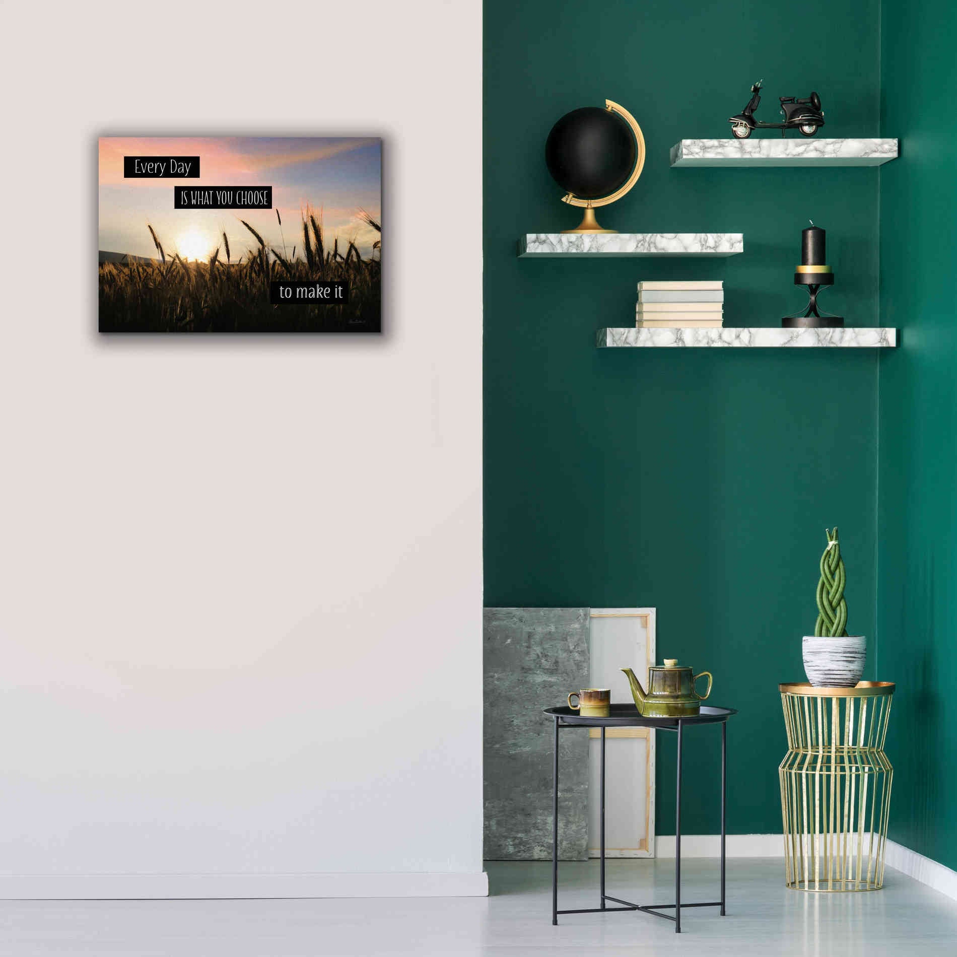 'Every Day' by Lori Deiter, Canvas Wall Art,26 x 18