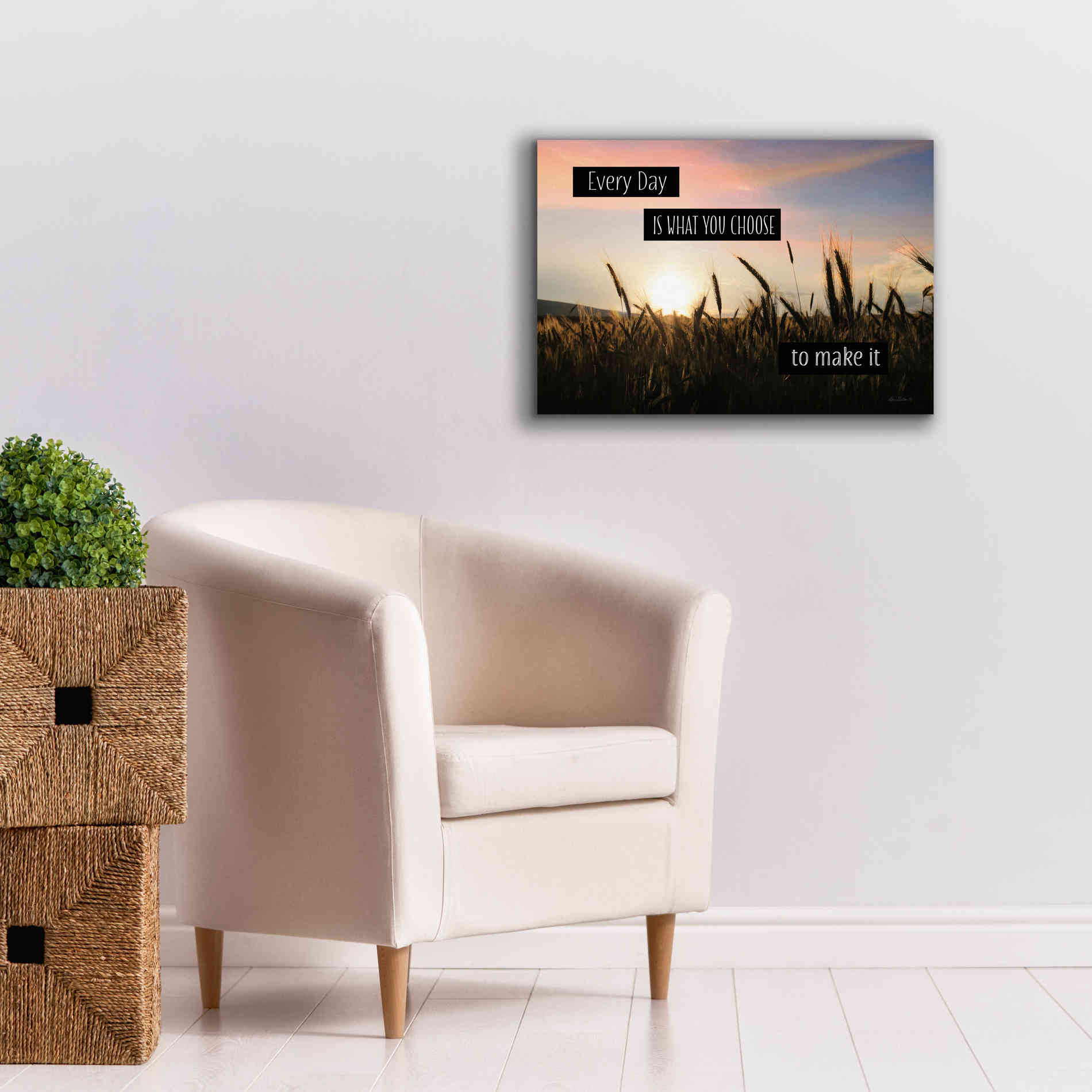 'Every Day' by Lori Deiter, Canvas Wall Art,26 x 18