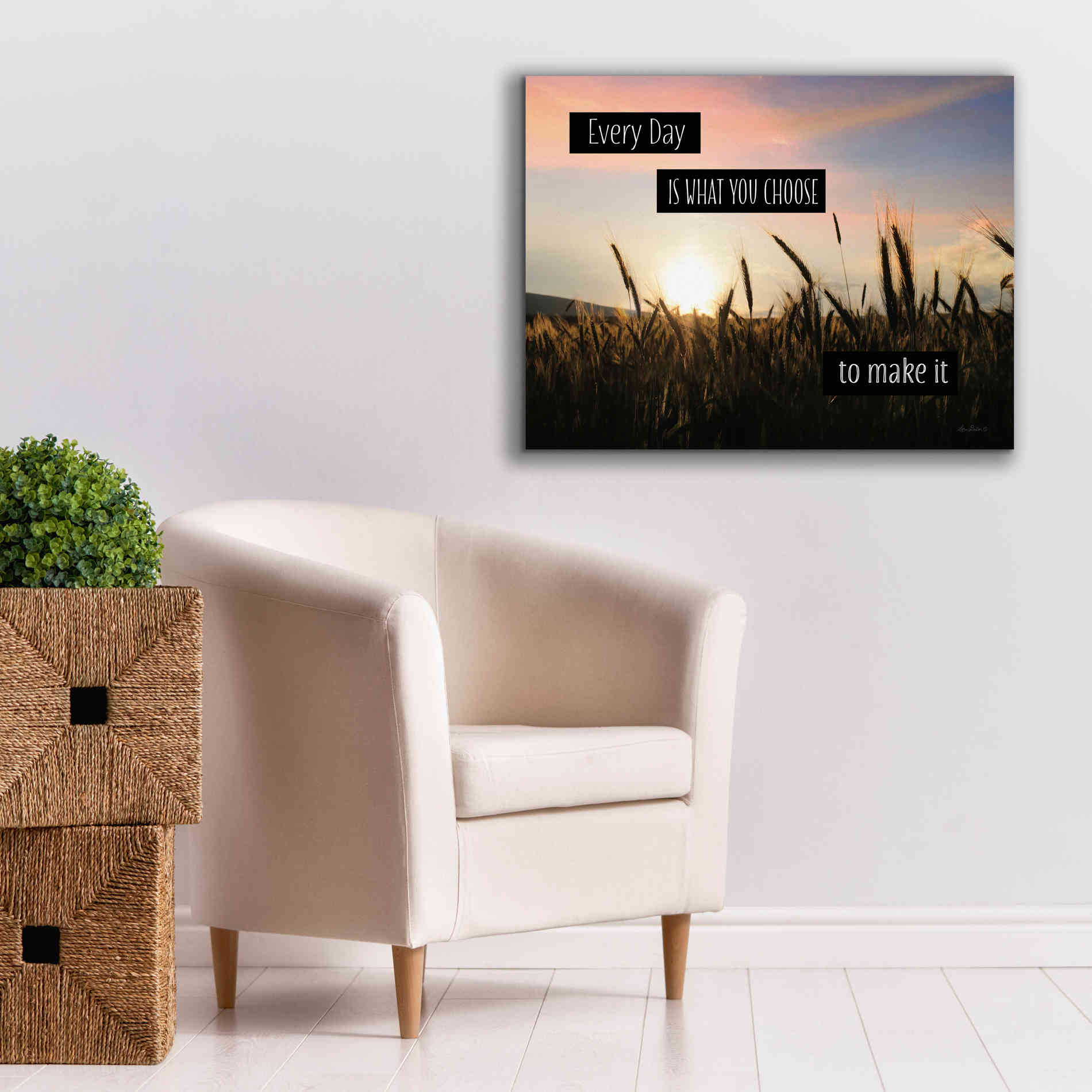 'Every Day' by Lori Deiter, Canvas Wall Art,34 x 26