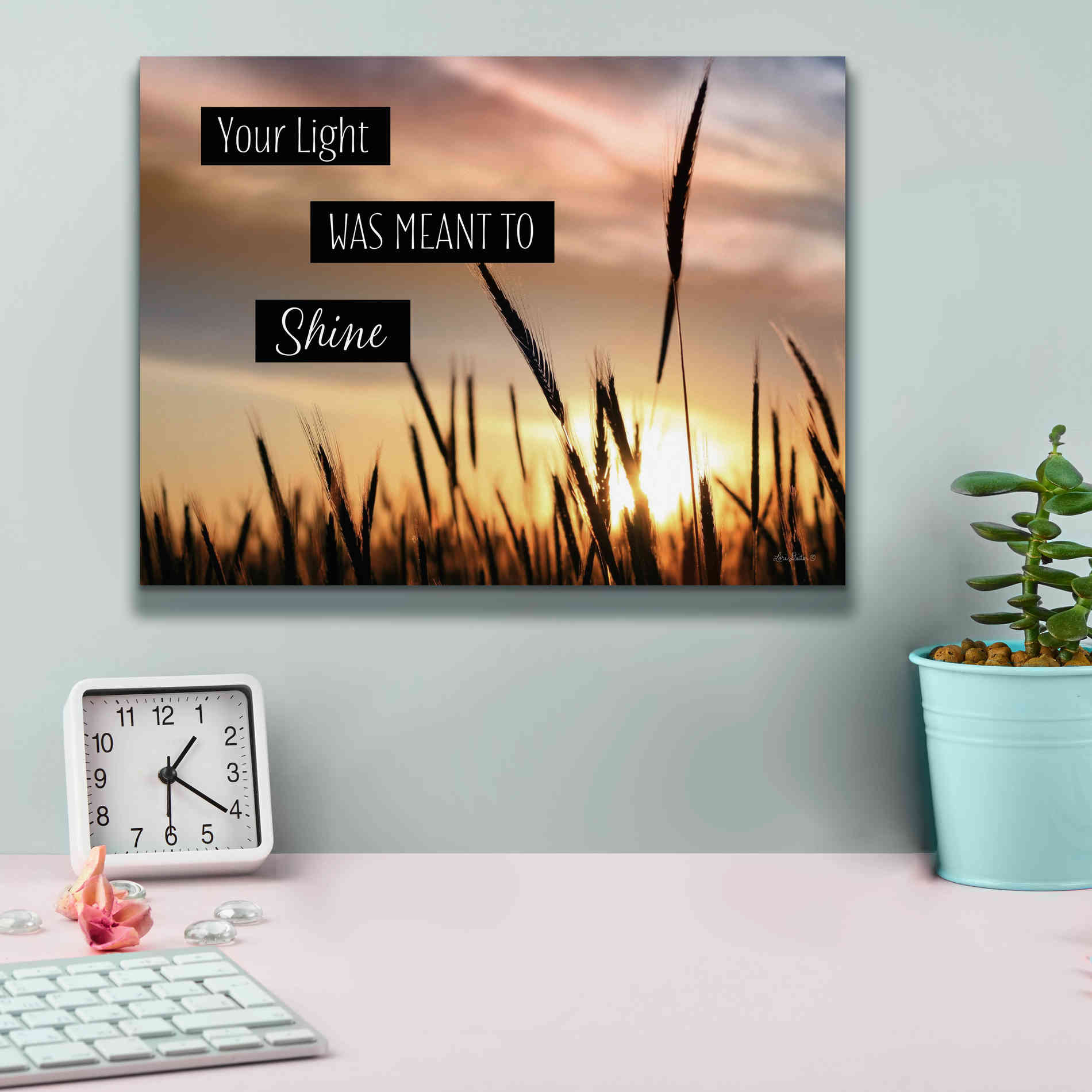 'Your Light' by Lori Deiter, Canvas Wall Art,16 x 12