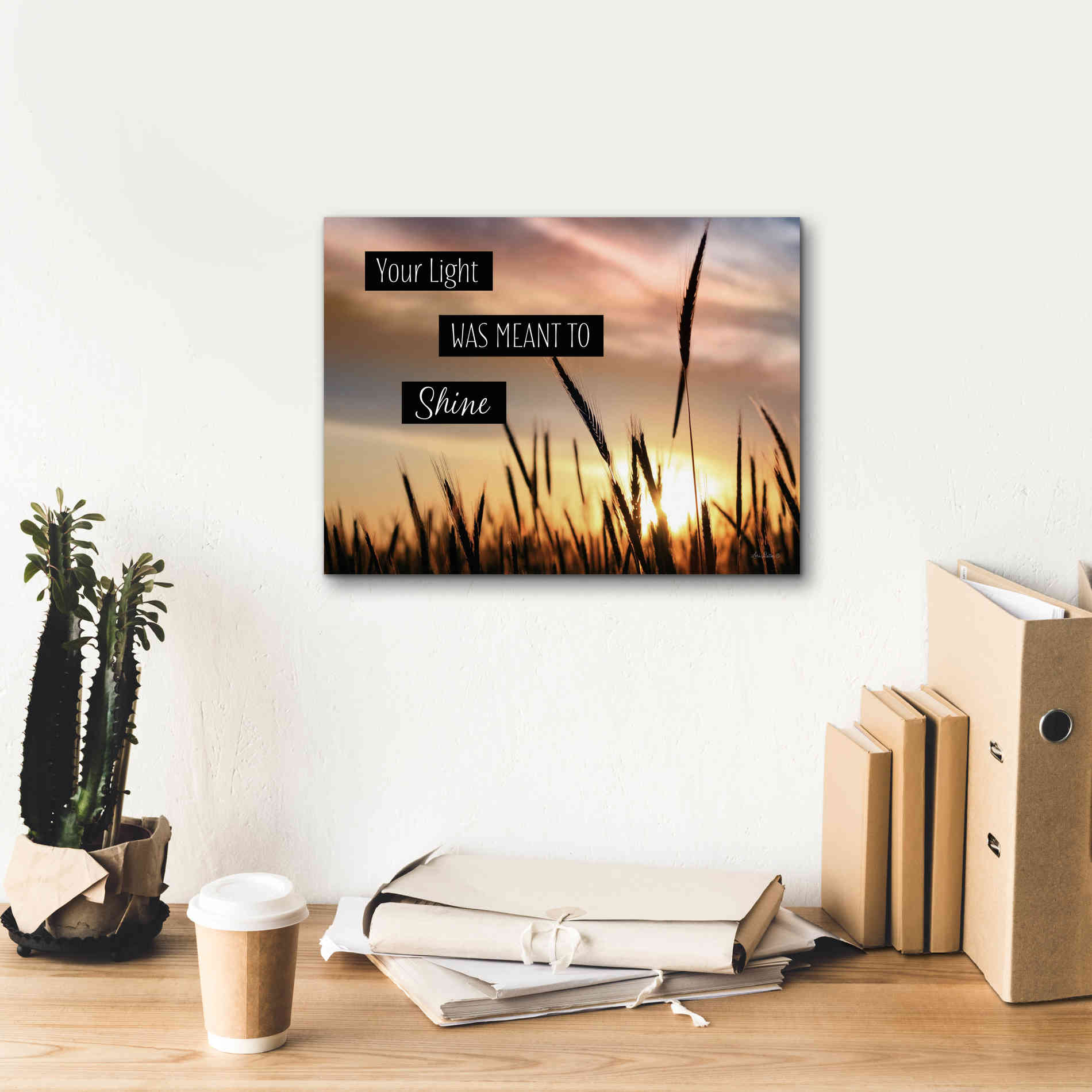 'Your Light' by Lori Deiter, Canvas Wall Art,16 x 12