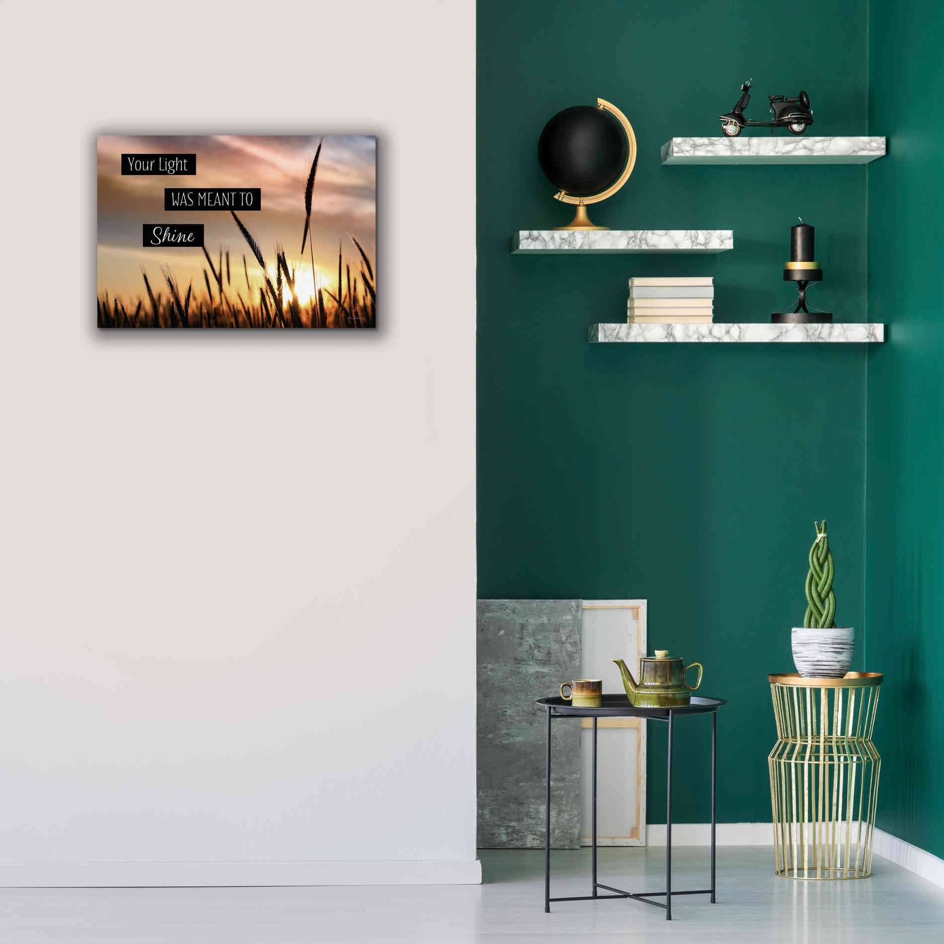 'Your Light' by Lori Deiter, Canvas Wall Art,26 x 18