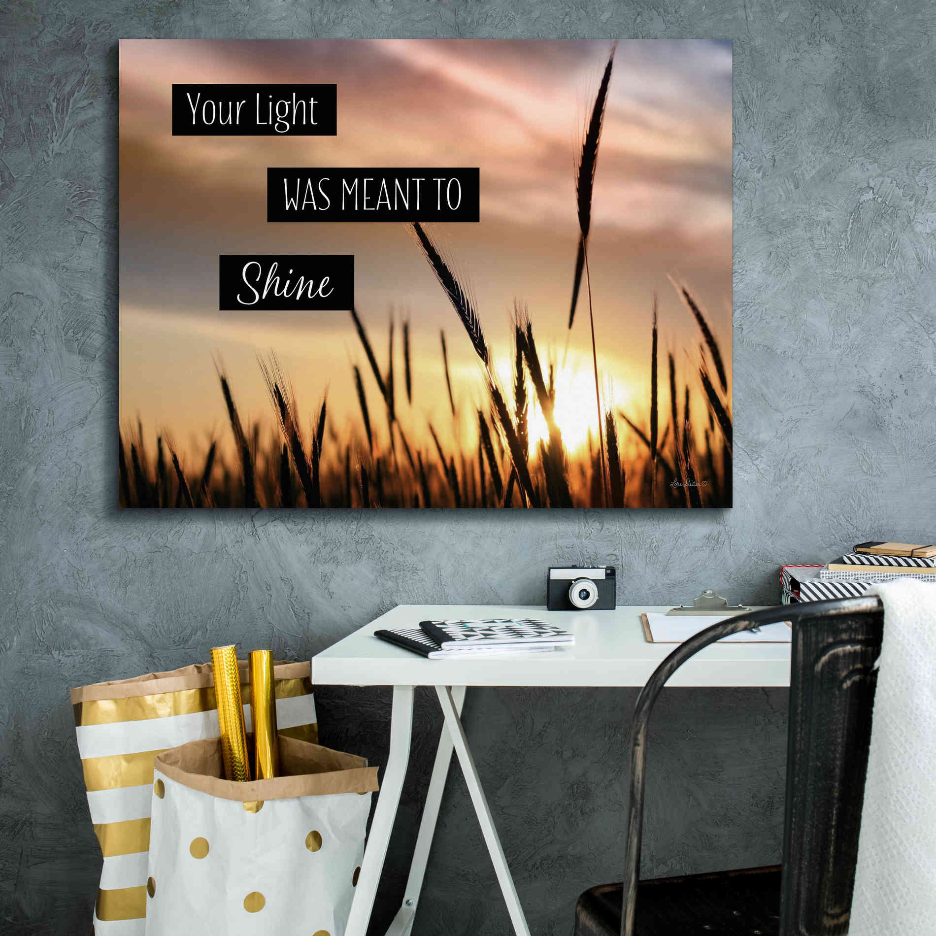 'Your Light' by Lori Deiter, Canvas Wall Art,34 x 26