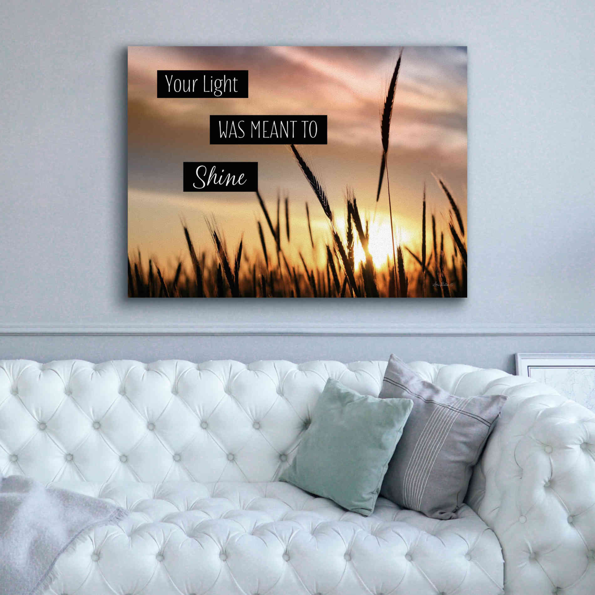 'Your Light' by Lori Deiter, Canvas Wall Art,54 x 40