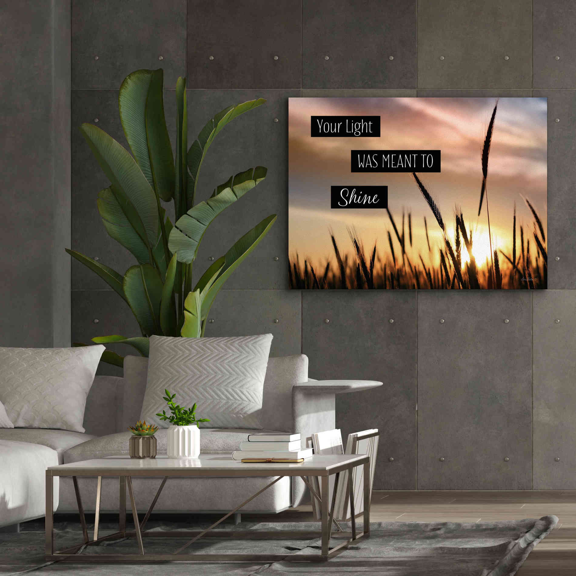 'Your Light' by Lori Deiter, Canvas Wall Art,54 x 40