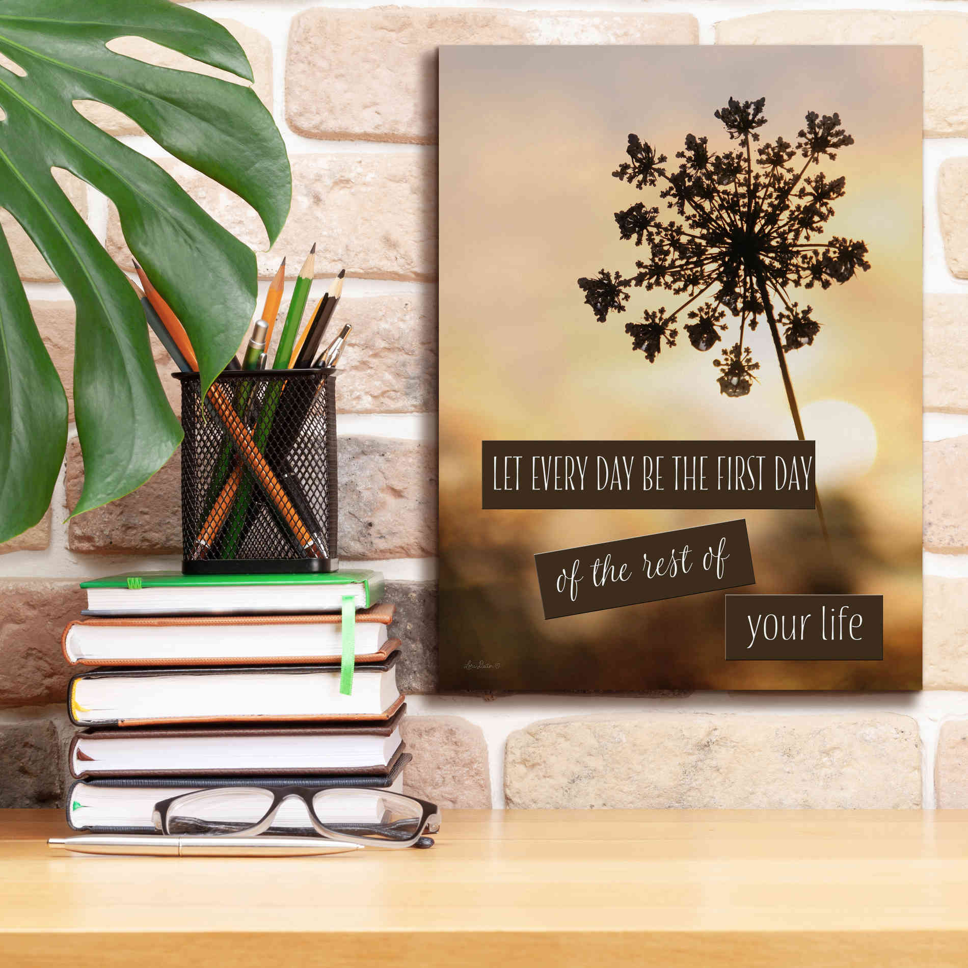'The First Day' by Lori Deiter, Canvas Wall Art,12 x 16