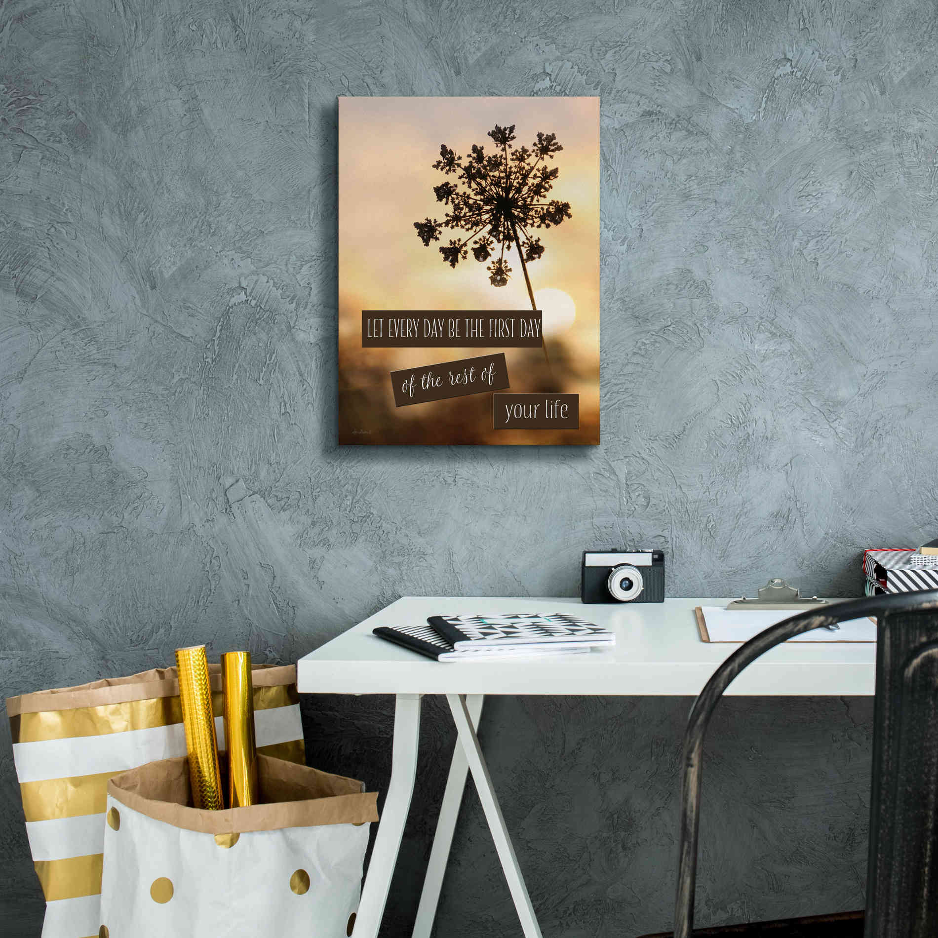 'The First Day' by Lori Deiter, Canvas Wall Art,12 x 16