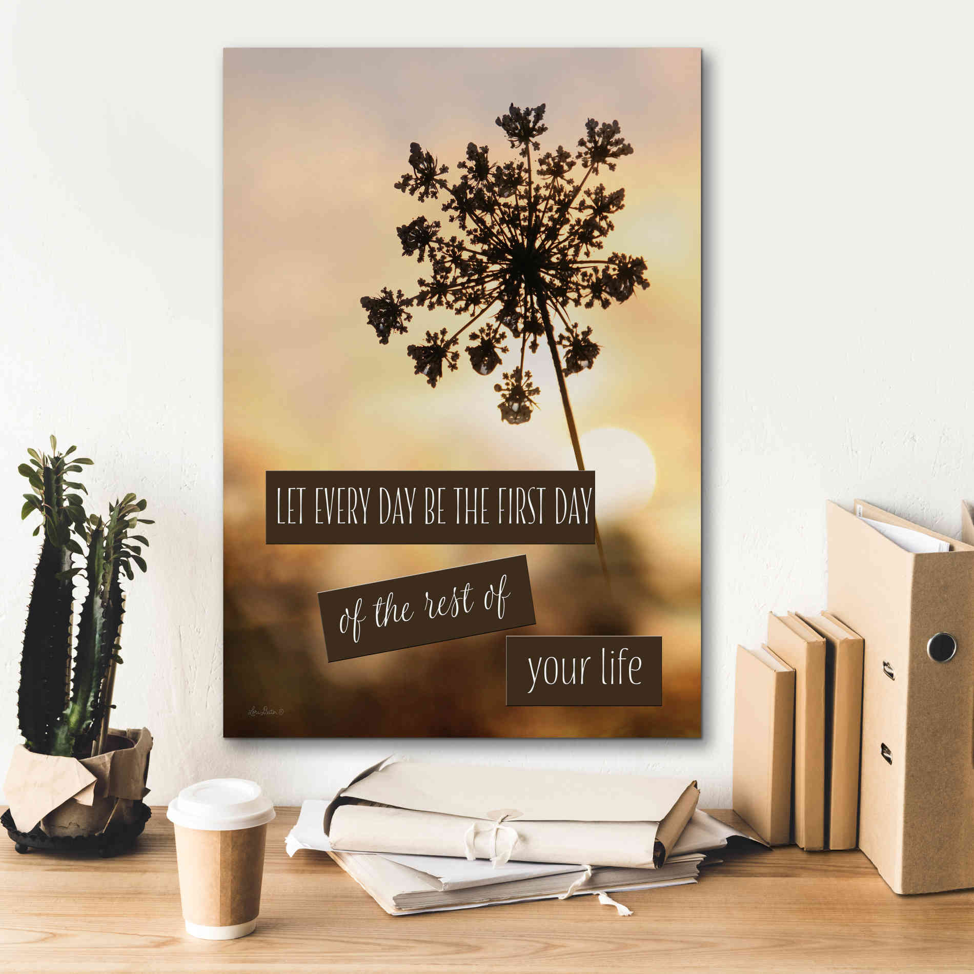 'The First Day' by Lori Deiter, Canvas Wall Art,18 x 26