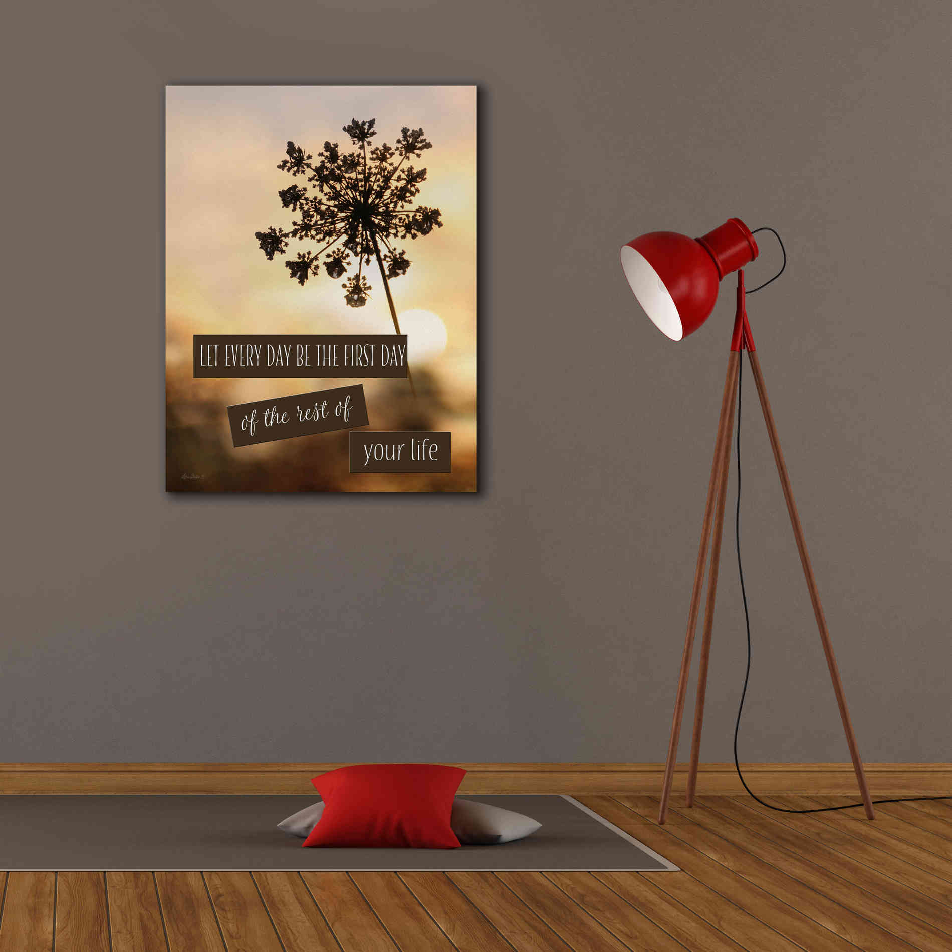 'The First Day' by Lori Deiter, Canvas Wall Art,26 x 34