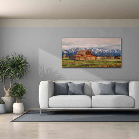 Image of 'Mormon Row II' by Lori Deiter, Canvas Wall Art,60 x 30