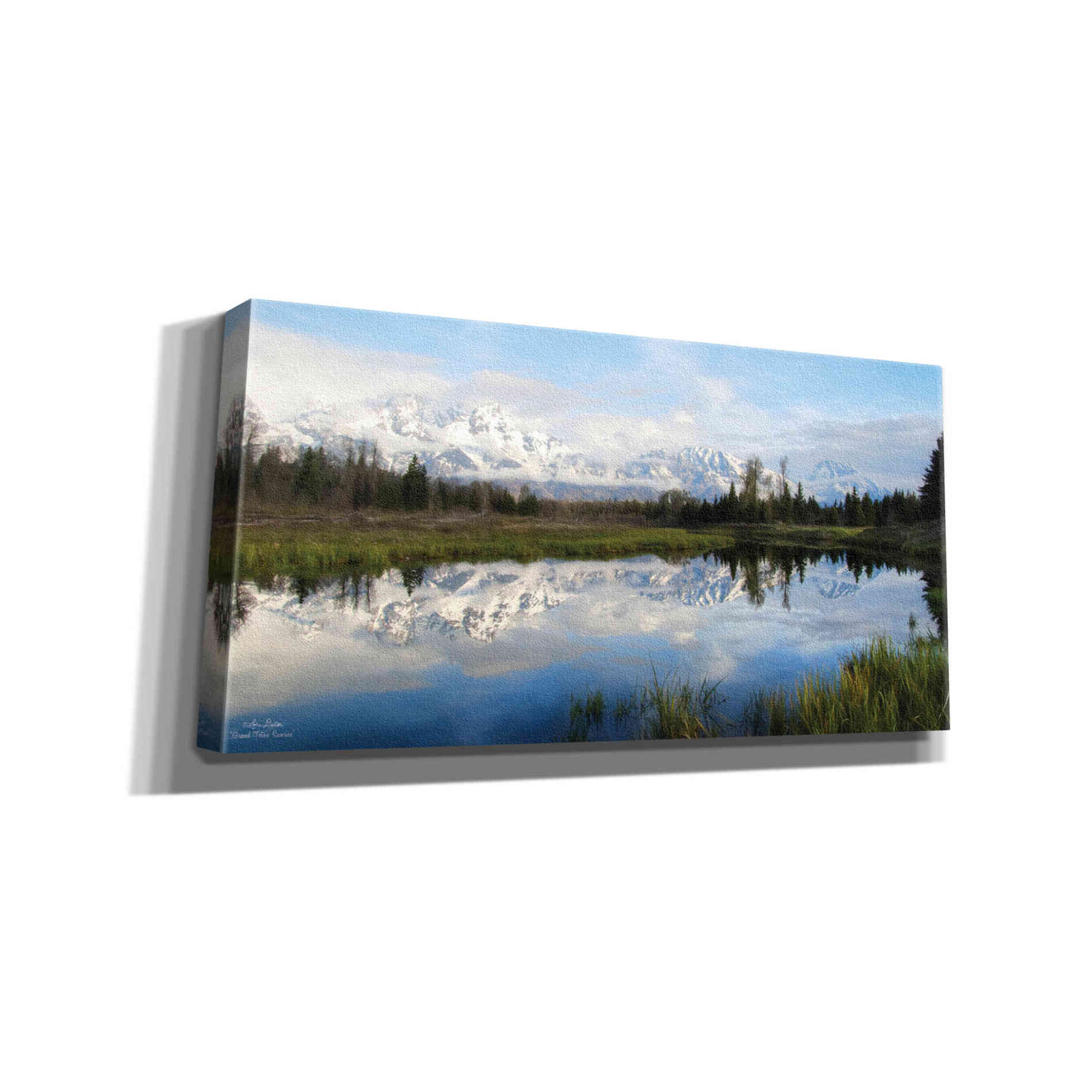 'Grand Teton Sunrise' by Lori Deiter, Canvas Wall Art