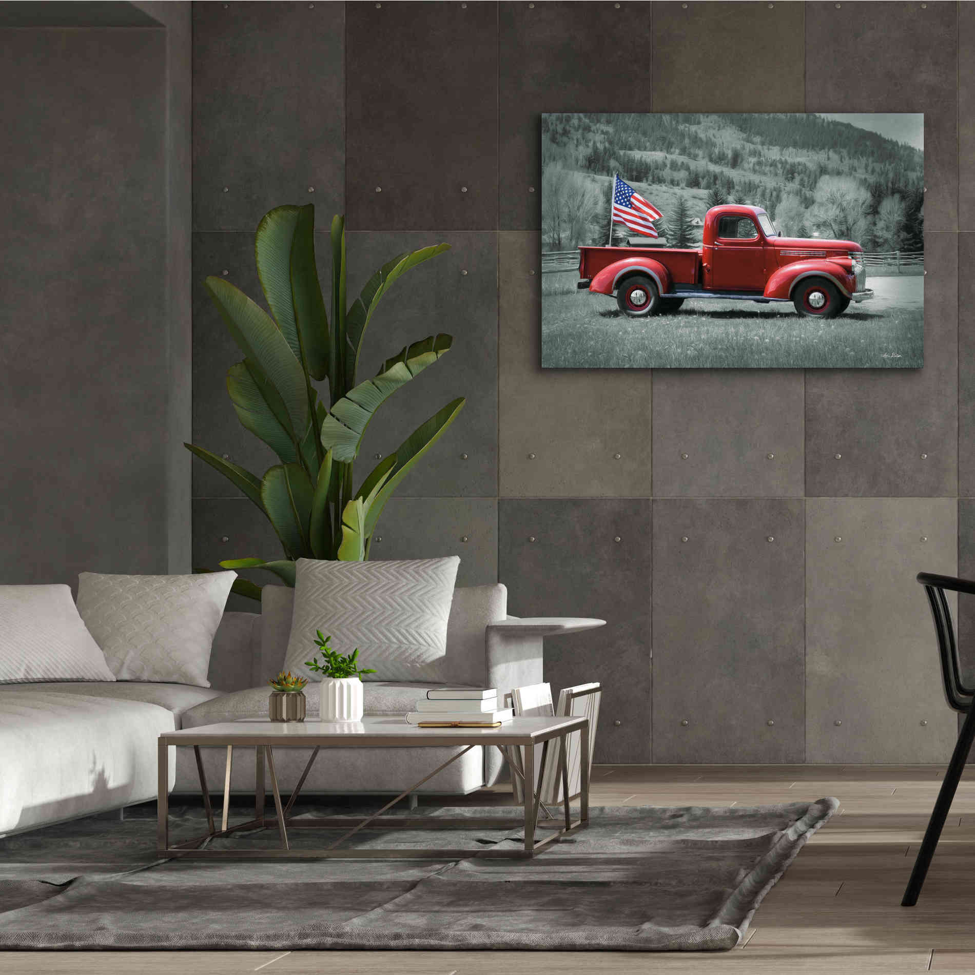 'American Made I' by Lori Deiter, Canvas Wall Art,60 x 40