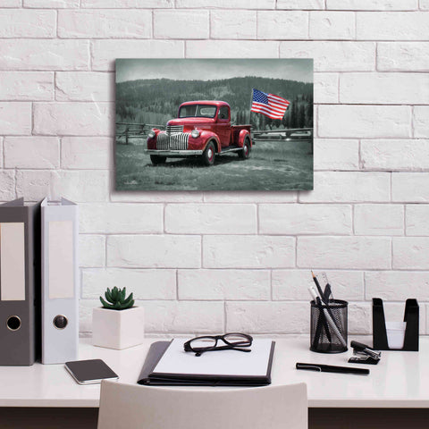 Image of 'American Made II' by Lori Deiter Canvas Wall Art,18 x 12