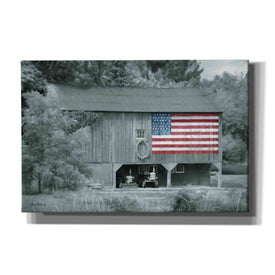 'Patriotic Farm I' by Lori Deiter Canvas Wall Art