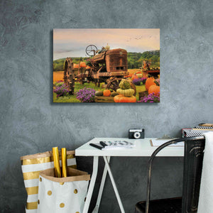 'The Harvester' by Lori Deiter Canvas Wall Art,26 x 18