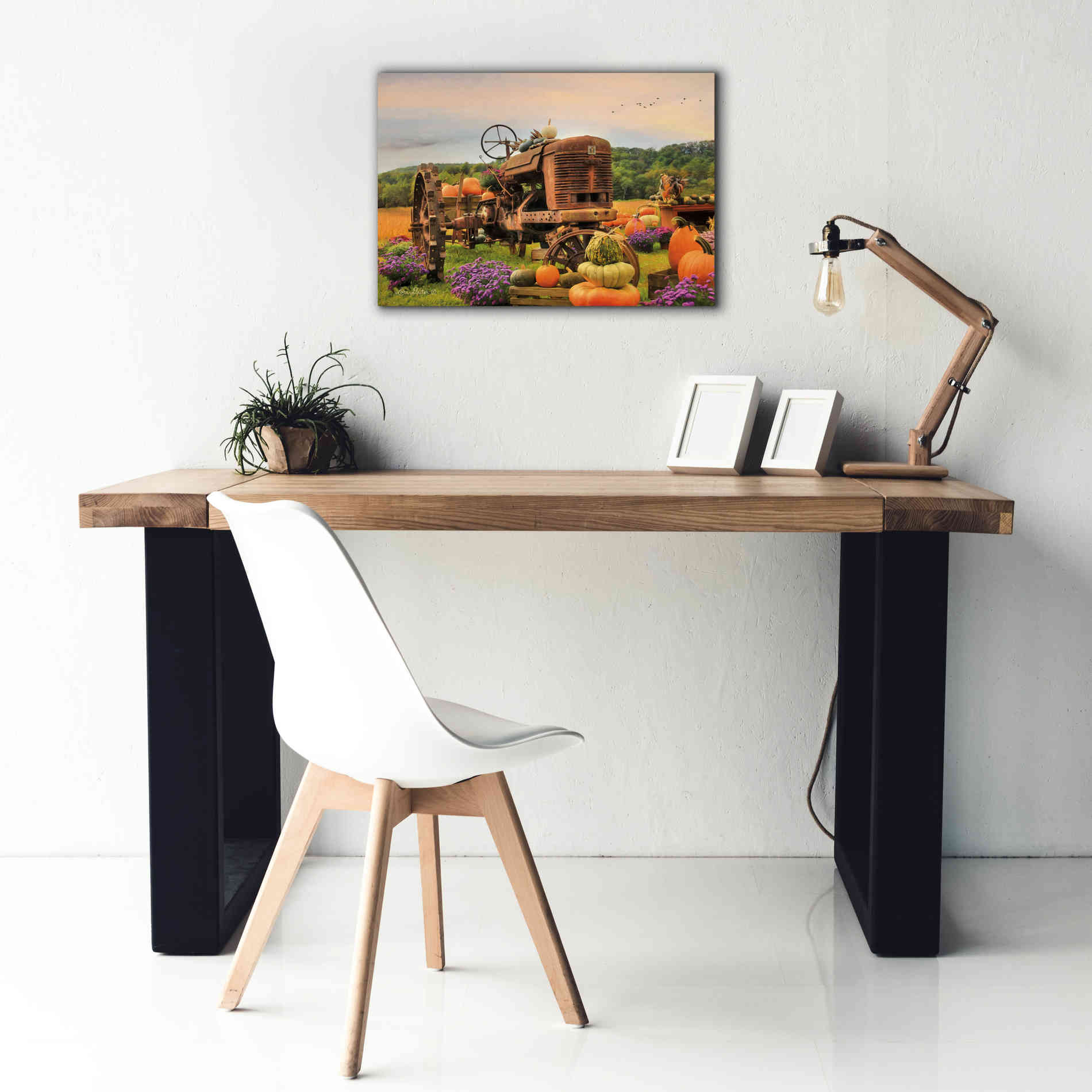 'The Harvester' by Lori Deiter Canvas Wall Art,26 x 18