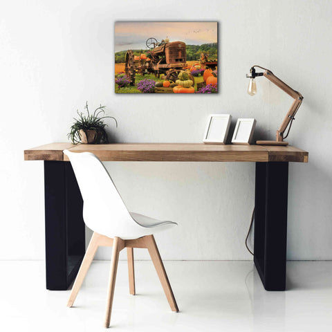 Image of 'The Harvester' by Lori Deiter Canvas Wall Art,26 x 18