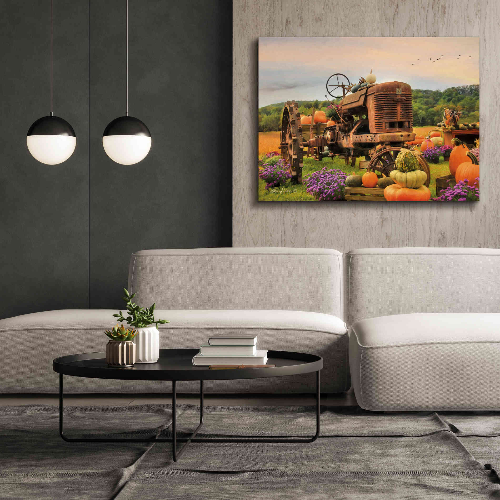 'The Harvester' by Lori Deiter Canvas Wall Art,54 x 40