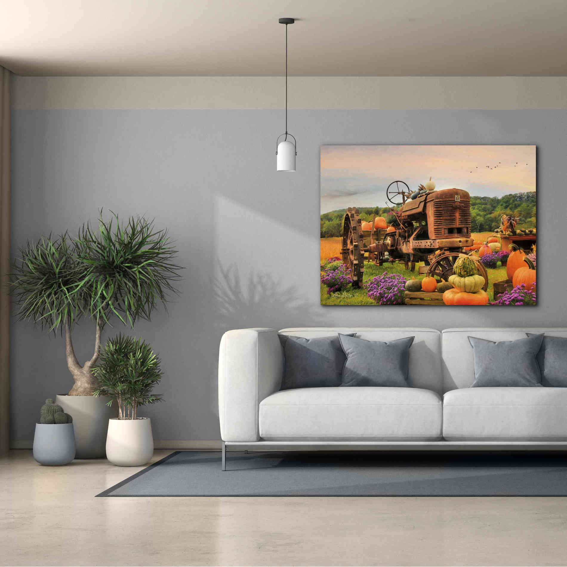 'The Harvester' by Lori Deiter Canvas Wall Art,54 x 40