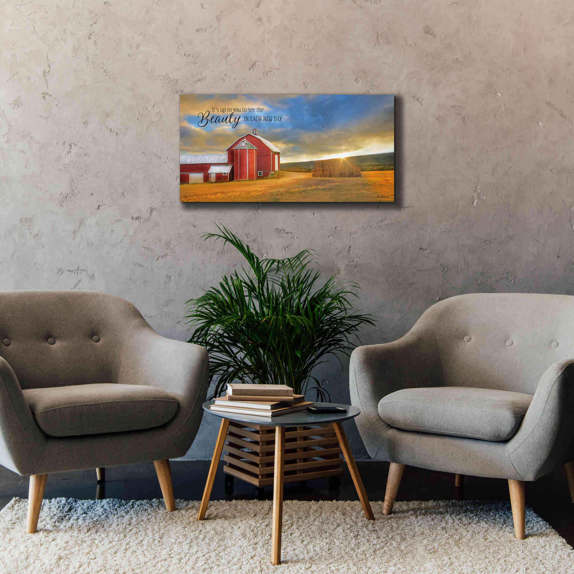 'The Beauty in Each New Day' by Lori Deiter Canvas Wall Art,40 x 20