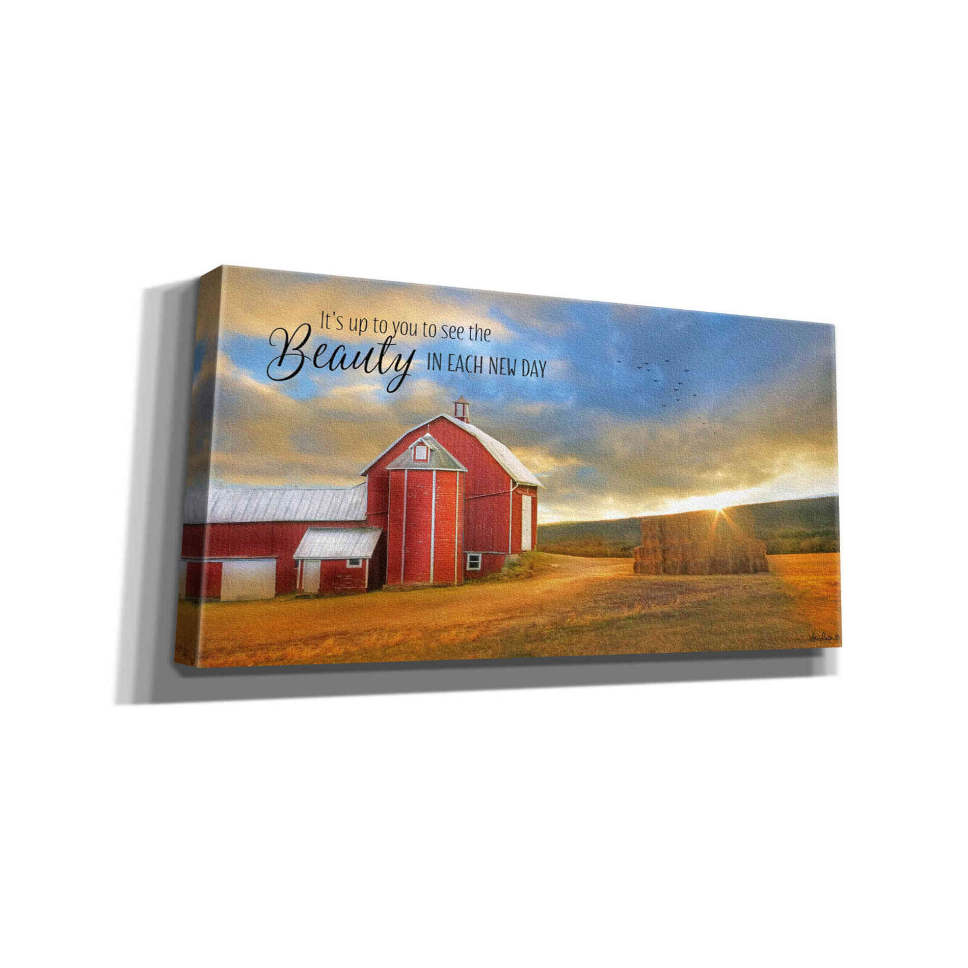 'The Beauty in Each New Day' by Lori Deiter Canvas Wall Art