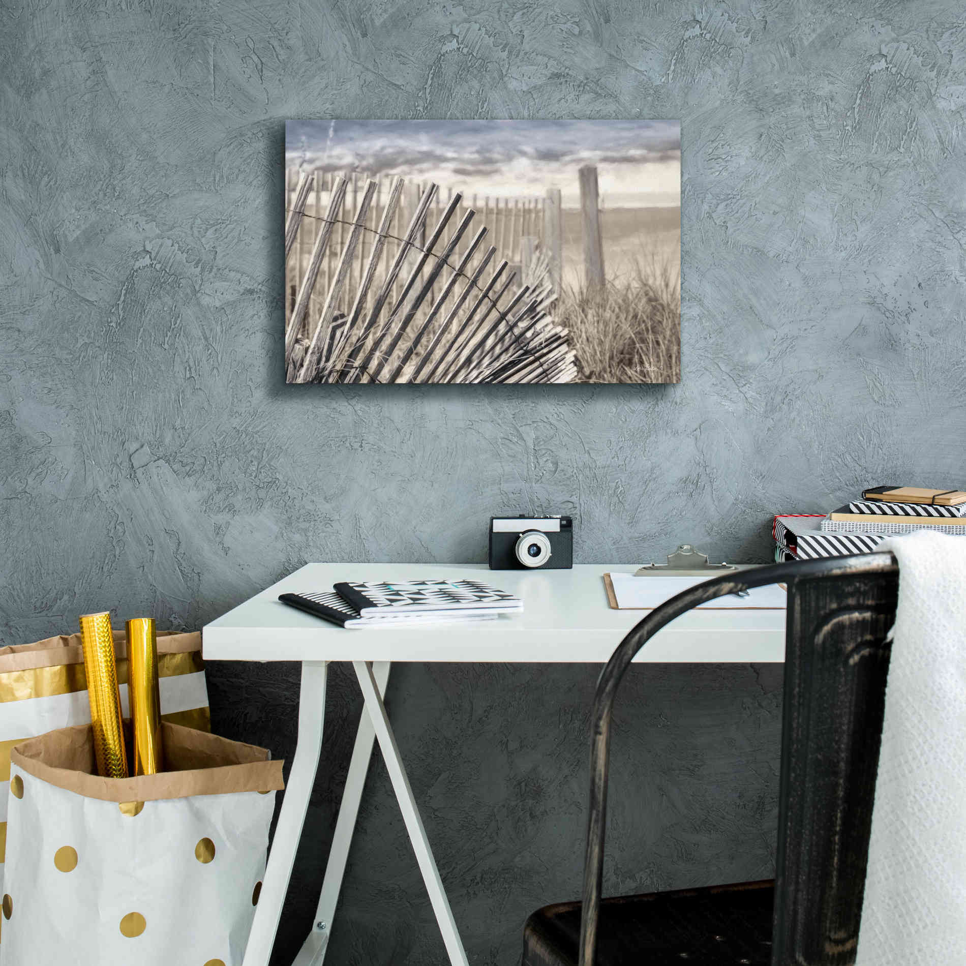 'On the Coastline' by Lori Deiter Canvas Wall Art,18 x 12
