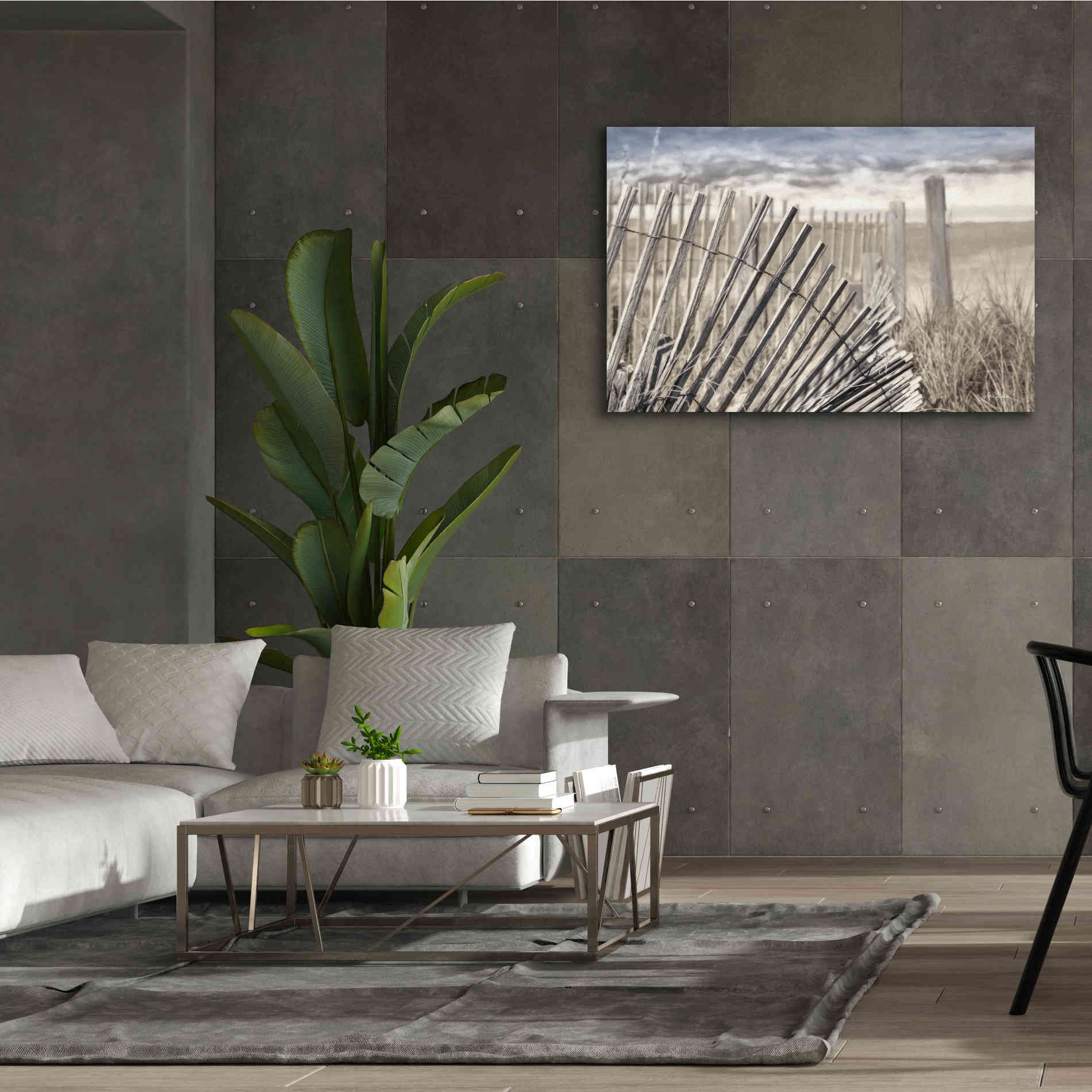 'On the Coastline' by Lori Deiter Canvas Wall Art,60 x 40