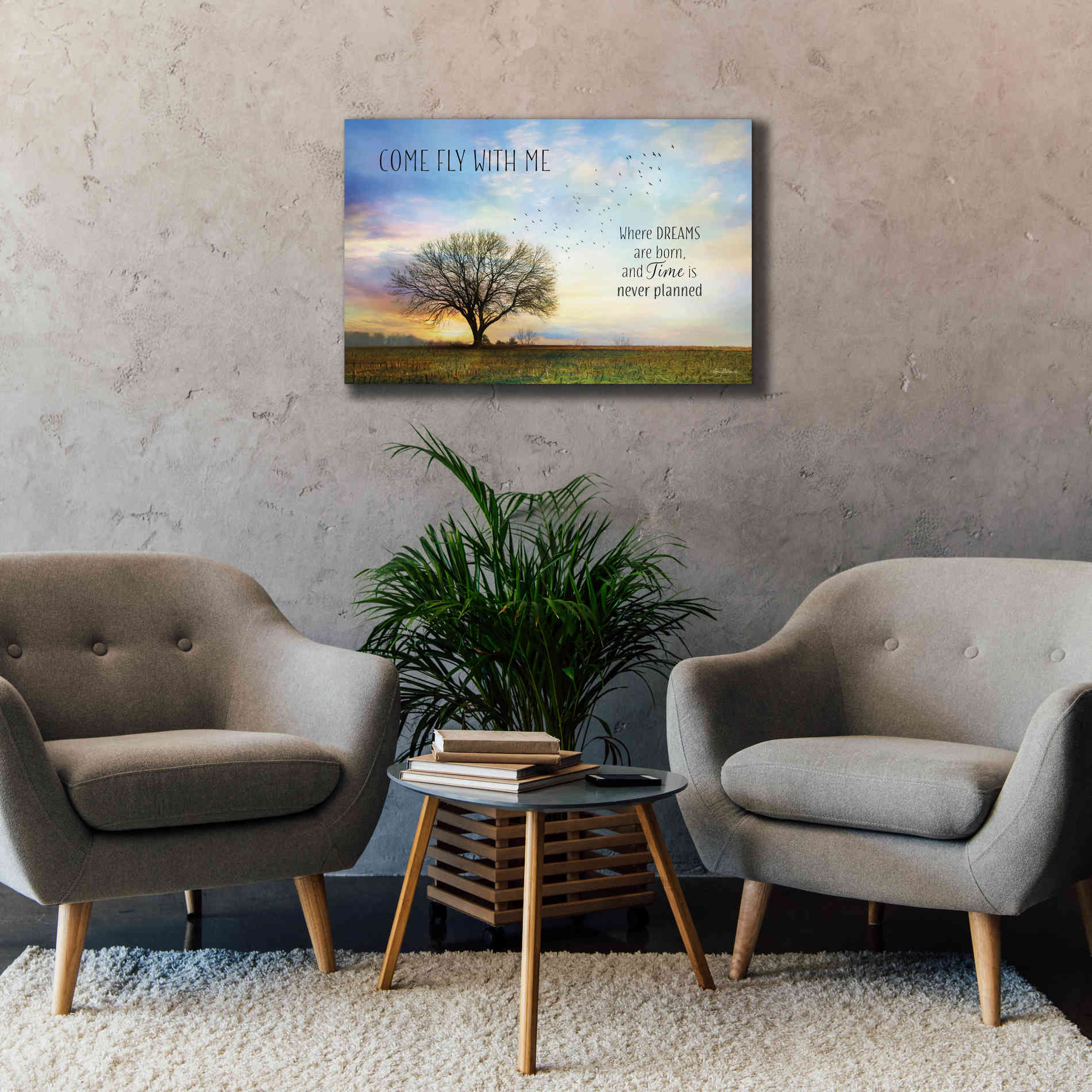 'Come Fly with Me' by Lori Deiter Canvas Wall Art,40 x 26