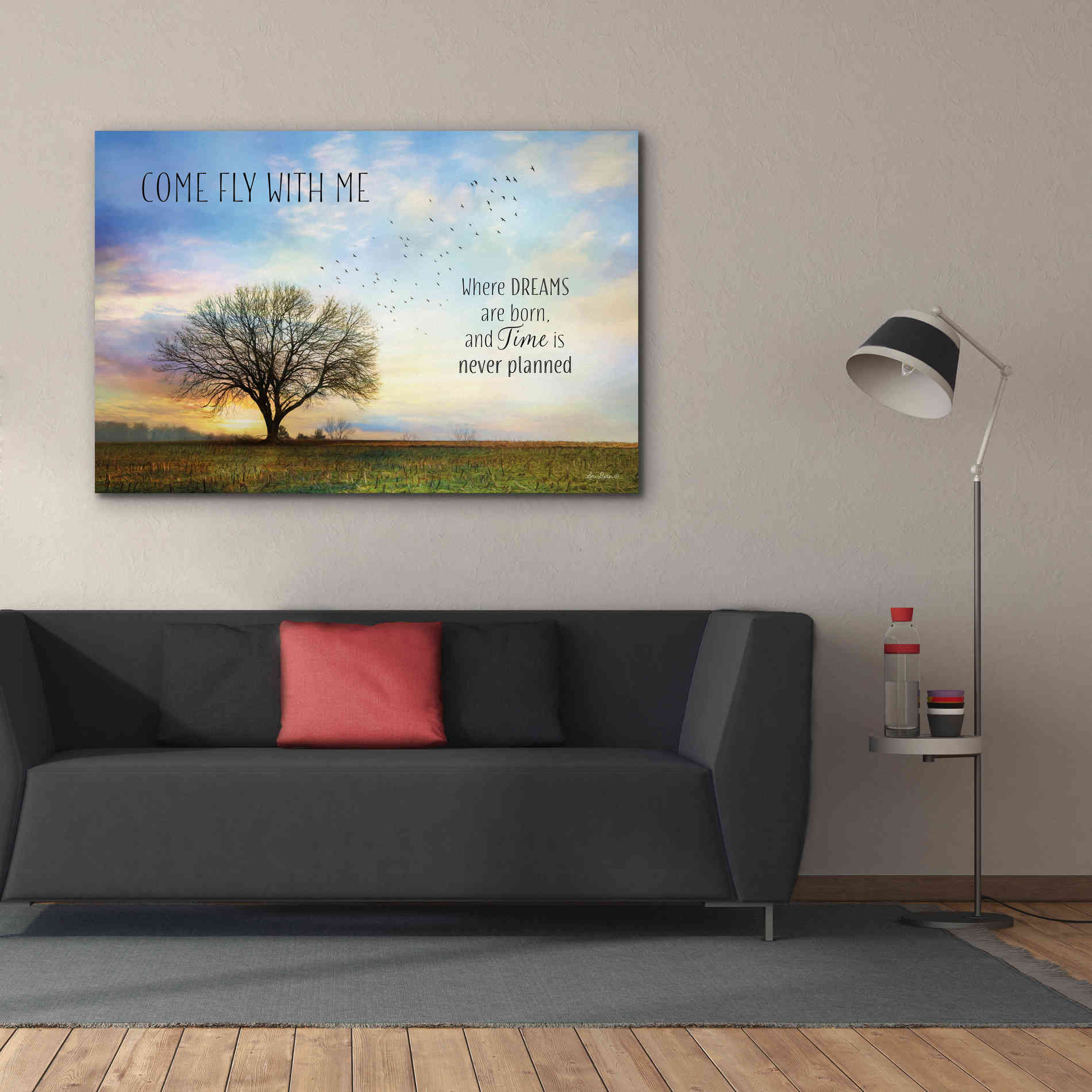 'Come Fly with Me' by Lori Deiter Canvas Wall Art,60 x 40