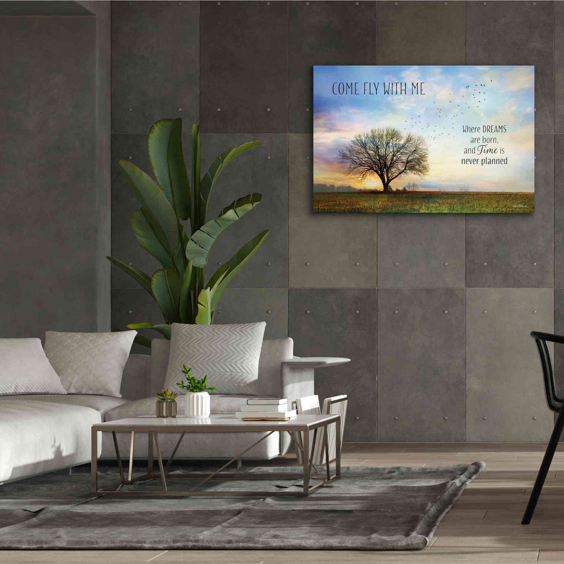 'Come Fly with Me' by Lori Deiter Canvas Wall Art,60 x 40