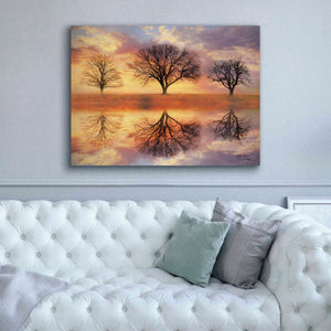 'Trio of Trees' by Lori Deiter Canvas Wall Art,54 x 40