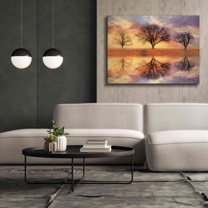 'Trio of Trees' by Lori Deiter Canvas Wall Art,54 x 40
