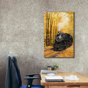 'Fall Locomotive' by Lori Deiter Canvas Wall Art,26 x 40